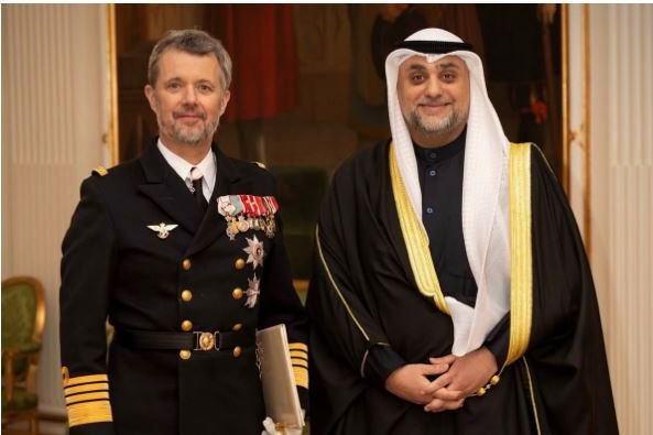 سفير الكويت غير المقيم يقدم أوراق اعتماده إلى ملك الدنمارك سفير الكويت غير المقيم يقدم أوراق اعتماده إلى ملك الدنمارك