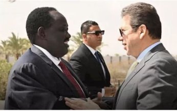 رئيس المخابرات العامة المصرية يلتقي وفدا رفيع المستوى من دولة جنوب السودان