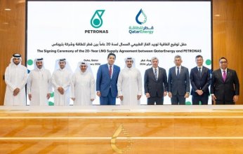 (قطر للطاقة) و(بتروناس) توقعان اتفاقية لتزويد ماليزيا بالغاز الطبيعي المسال لمدة 20 عاما