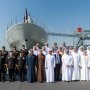 آمر القوة البحرية الكويتية يشارك في حفل إنزال الزورق الأول (الدرة) في أبوظبي (صور) 2 khaligyoun57164