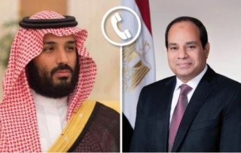 الرئيس السيسي لولي العهد السعودي: أمن المملكة جزء لا يتجزأ من الأمن القومي العربي