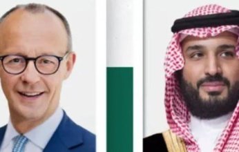 ولي العهد السعودي والمستشار الألماني يبحثان مستجدات الأحداث الإقليمية والدولية