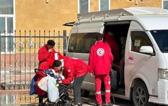 الهلال الأحمر المصري ينتشر على معبر رفح لتقديم الخدمات الإنسانية للدفعة الـ21 من الجرحى والمصابين الفلسطينيين