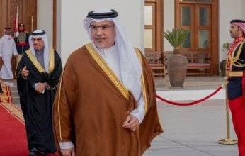 ولي عهد البحرين يصل إلى الرياض