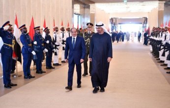 الموقع الرئاسي ينشر فيديو لقاء الرئيس السيسي والشيخ محمد بن زايد في أبو ظبي
