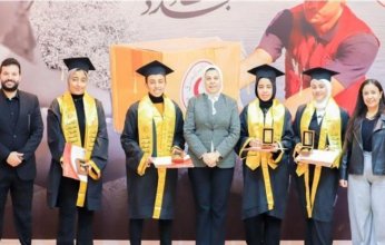 تقديرًا لجهودهم.. الهلال الأحمر المصري يكرم متطوعيه من طلاب الثانوية العامة المتفوقين
