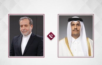وزير الخارجية القطري يبحث هاتفيا مع نظيره الإيراني خفض التصعيد الإقليمي