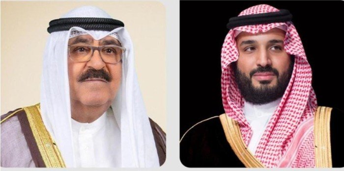 هاتفيًا.. ولي العهد السعودي يستعرض تطورات الأوضاع مع أمير دولة الكويت هاتفيًا.. ولي العهد السعودي يستعرض تطورات الأوضاع مع أمير دولة الكويت
