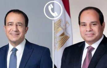 الرئيس السيسي يتلقى اتصالًا هاتفيًا من نظيره القبرصي