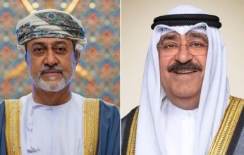 أمير الكويت يتلقى اتصالاً هاتفياً من سلطان عمان بمناسبة عيد الفطر