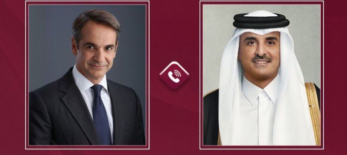قطر واليونان تبحثان هاتفياً تطورات ومستجدات الأوضاع في المنطقة قطر واليونان تبحثان هاتفياً تطورات ومستجدات الأوضاع في المنطقة
