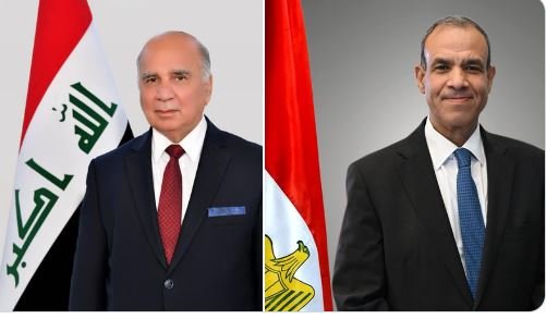 مصر والعراق تبحثان هاتفيا مستجدات التصعيد العسكري بالمنطقة مصر والعراق تبحثان هاتفيا مستجدات التصعيد العسكري بالمنطقة