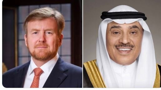 ولي العهد الكويتي يتلقى اتصالا هاتفيا من ملك هولندا ولي العهد الكويتي يتلقى اتصالا هاتفيا من ملك هولندا