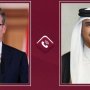 أمير قطر يتلقى اتصالاً هاتفياً من رئيس وزراء المملكة المتحدة 4 khaligyoun10569