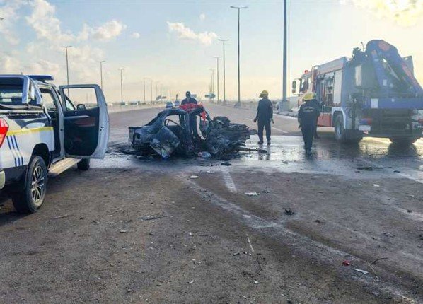 حادث مروع بالإسكندرية يتسبب في توقف حركة المرور حادث مروع بالإسكندرية يتسبب في توقف حركة المرور