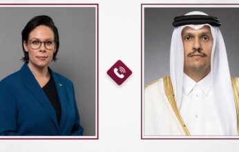 قطر والسويد تبحثان تطورات التصعيد العسكري في المنطقة