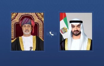 هاتفيًا.. رئيس الإمارات وسلطان عمان يتبادلان تهاني عيد الفطر المبارك