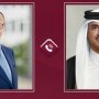 أمير قطر يتلقى اتصالاً هاتفياً من المستشار الألماني 2 khaligyoun16078
