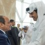 أمير قطر والرئيس المصري يبحثان في الدوحة تطورات الأوضاع الإقليمية 1 khaligyoun20739