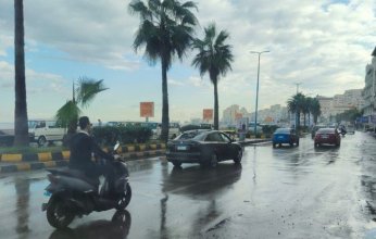 أمطار ورياح قوية تضرب الإسكندرية.. تحذيرات من طقس مضطرب اليوم