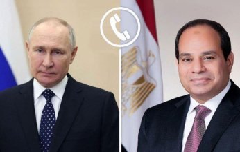 مصر.. الرئيس السيسي يؤكد في اتصال مع بوتين ضرورة خفض التصعيد الراهن بمنطقة الشرق الأوسط