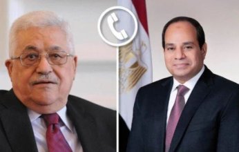 الرئيس السيسي يتلقى اتصالا هاتفيا من نظيره الفلسطيني