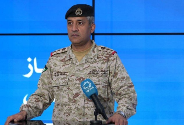 "الدفاع الكويتية": رصد 20 صاروخاً باليستياً و9 مسيرات معادية خلال الـ24 ساعة الماضية "الدفاع الكويتية": رصد 20 صاروخاً باليستياً و9 مسيرات معادية خلال الـ24 ساعة الماضية