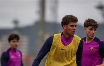 حمزة عبد الكريم يقود تشكيل برشلونة أمام ريال بيتيس بنهائي كأس إسبانيا