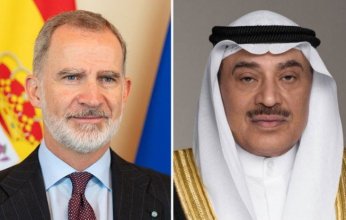ولي العهد الكويتي يتلقى اتصالا هاتفيا من ملك إسبانيا