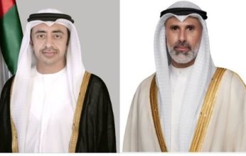 الكويت والإمارات تبحثان التصعيد العسكري في المنطقة