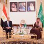 مباحثات مصرية سعودية بالرياض لتنسيق الجهود العربية بشأن التصعيد العسكري بالمنطقة 8 khaligyoun53961