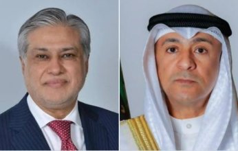 البديوي يبحث مع وزير الخارجية الباكستاني الاعتداءات الإيرانية على دول المجلس