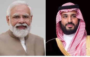هاتفيًا.. ولي العهد السعودي يبحث مع رئيس الوزراء الهندي مستجدات الأوضاع الإقليمية