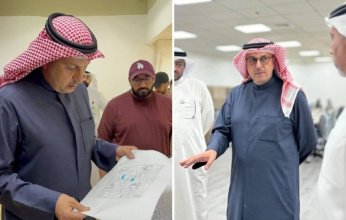 وزير الكهرباء الكويتي يتفقد مراكز الإيواء في المبنى الرئيسي للوزارة للاطمئنان على جاهزيتها