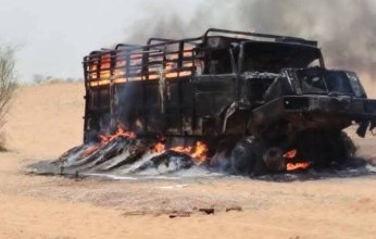 الدعم السريع تحرق شاحنات محاصيل زراعية في غرب كردفان
