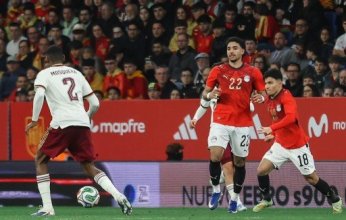 التعادل سلبيا يحسم مواجهة مصر وإسبانيا وديًا