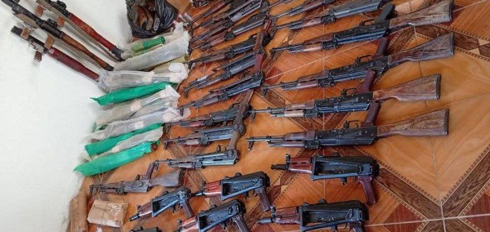سوريا.. حرس الحدود يحبط محاولة تهريب أسلحة على الشريط الحدودى مع لبنان سوريا.. حرس الحدود يحبط محاولة تهريب أسلحة على الشريط الحدودى مع لبنان