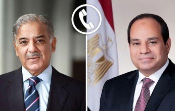 مصر.. الرئيس السيسي يتلقى اتصالًا هاتفيًا من رئيس وزراء باكستان للتهنئة بمناسبة حلول عيد الفطر المبارك
