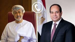 مصر وعمان تتفقان على مواصلة التنسيق لاحتواء التصعيد الراهن وتجنيب المنطقة مخاطر عدم الاستقرار