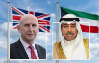 وزير الدفاع الكويتي يبحث مع نظيره البريطاني المستجدات الراهنة