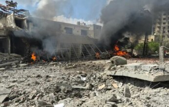 غارة إسرائيلية تقتل 13 عنصرًا من جهاز أمن الدولة اللبناني وسقوط عدد كبير من الضحايا