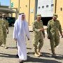 رئيس الحرس الوطني الكويتي يتفقد أحد المواقع التي تعرضت لاستهداف بطائرات مسيرة 7 khaligyoun13078