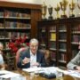الخطيب يستعرض ملف الكرة مع ياسين منصور وعبد الحفيظ 4 khaligyoun14096