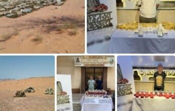 عملية أمنية في السويس تسفر عن ضبط 2.5 طن مخدرات بقيمة ضخمة وتفكيك شبكة إجرامية