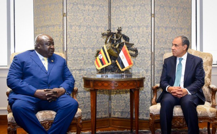 وزير الخارجية المصري: منفتحون لتعزيز التعاون التجاري والاقتصادي والاستثماري مع أوغندا وزير الخارجية المصري: منفتحون لتعزيز التعاون التجاري والاقتصادي والاستثماري مع أوغندا