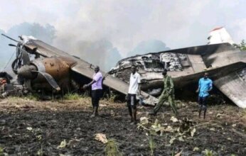 مصرع 14 شخصاً في تحطم طائرة قرب مطار جوبا في جنوب السودان