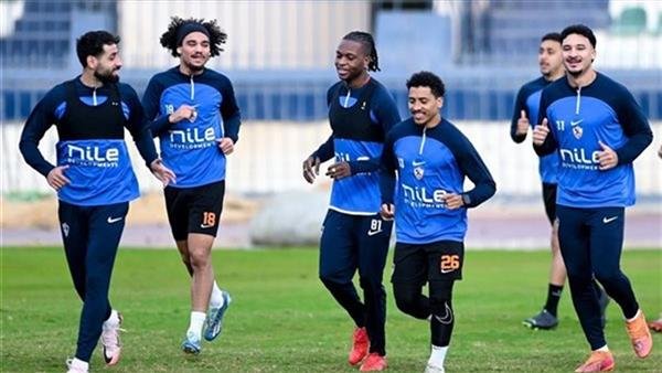 الزمالك يختتم تحضيراته لمواجهة شباب بلوزداد على ستاد مانديلا الزمالك يختتم تحضيراته لمواجهة شباب بلوزداد على ستاد مانديلا