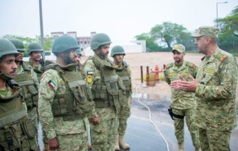 قائد الشؤون الأمنية بالحرس الوطني يتفقد مواقع تأمين المنشآت الحيوية