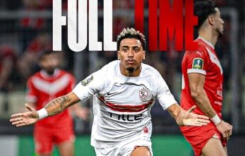 الزمالك يهزم شباب بلوزداد ويضع قدم بنهائي الكونفدرالية
