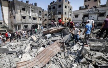 استشهاد فلسطينيين بقصف مسيّرة في مدينة غزة وإصابة شاب شمال القدس